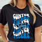 GUNTER TIGERS Retro Wave tee