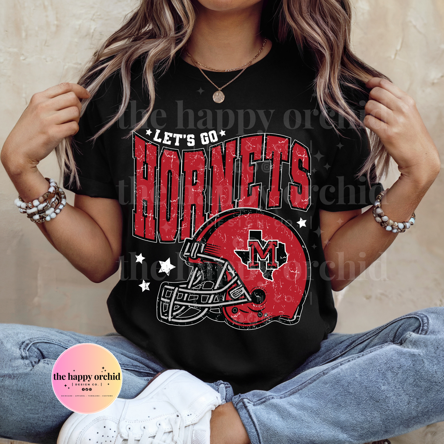 (NEW) MUENSTER HORNETS Football top
