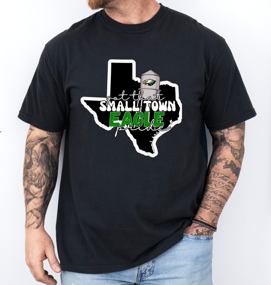 SMALL TOWN EAGLE PRIDE tee