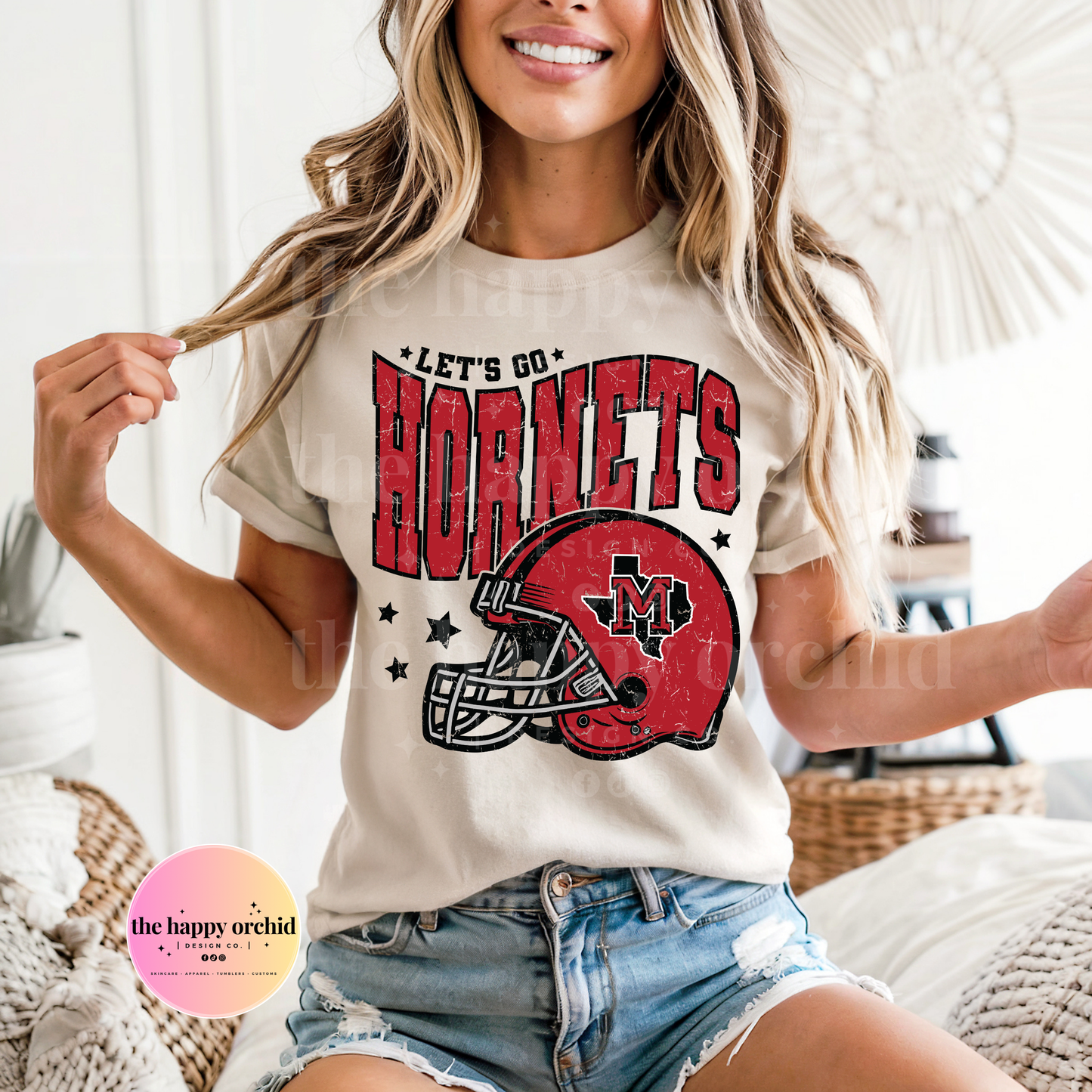 (NEW) MUENSTER HORNETS Football top