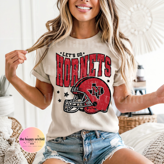 (NEW) MUENSTER HORNETS Football top
