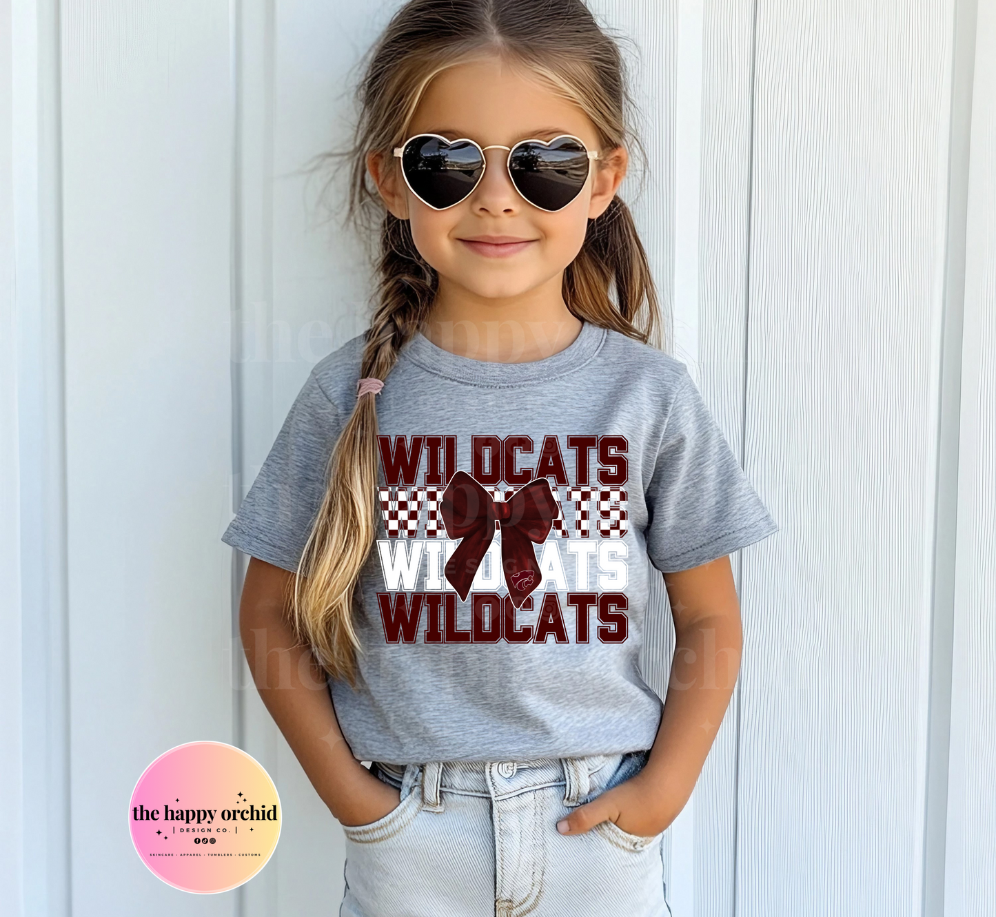 NEW Youth Wildcats Bow Top