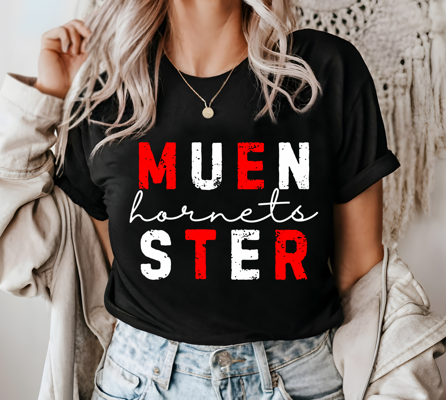 MUENSTER HORNETS tee