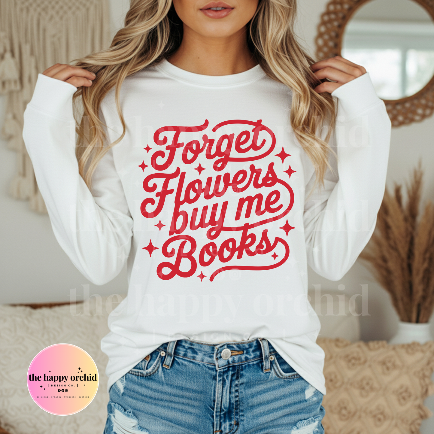 (NEW) FORGET FLOWERS Valentine’s Top