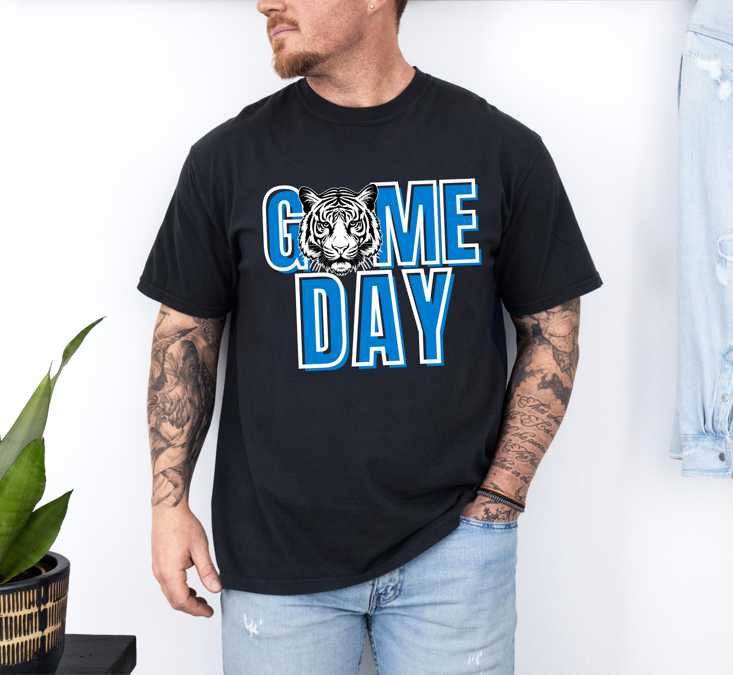 GAME DAY TIGERS tee