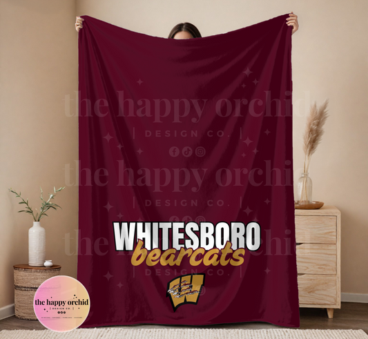 PREORDER | Whitesboro Fleece Stadium Blanket