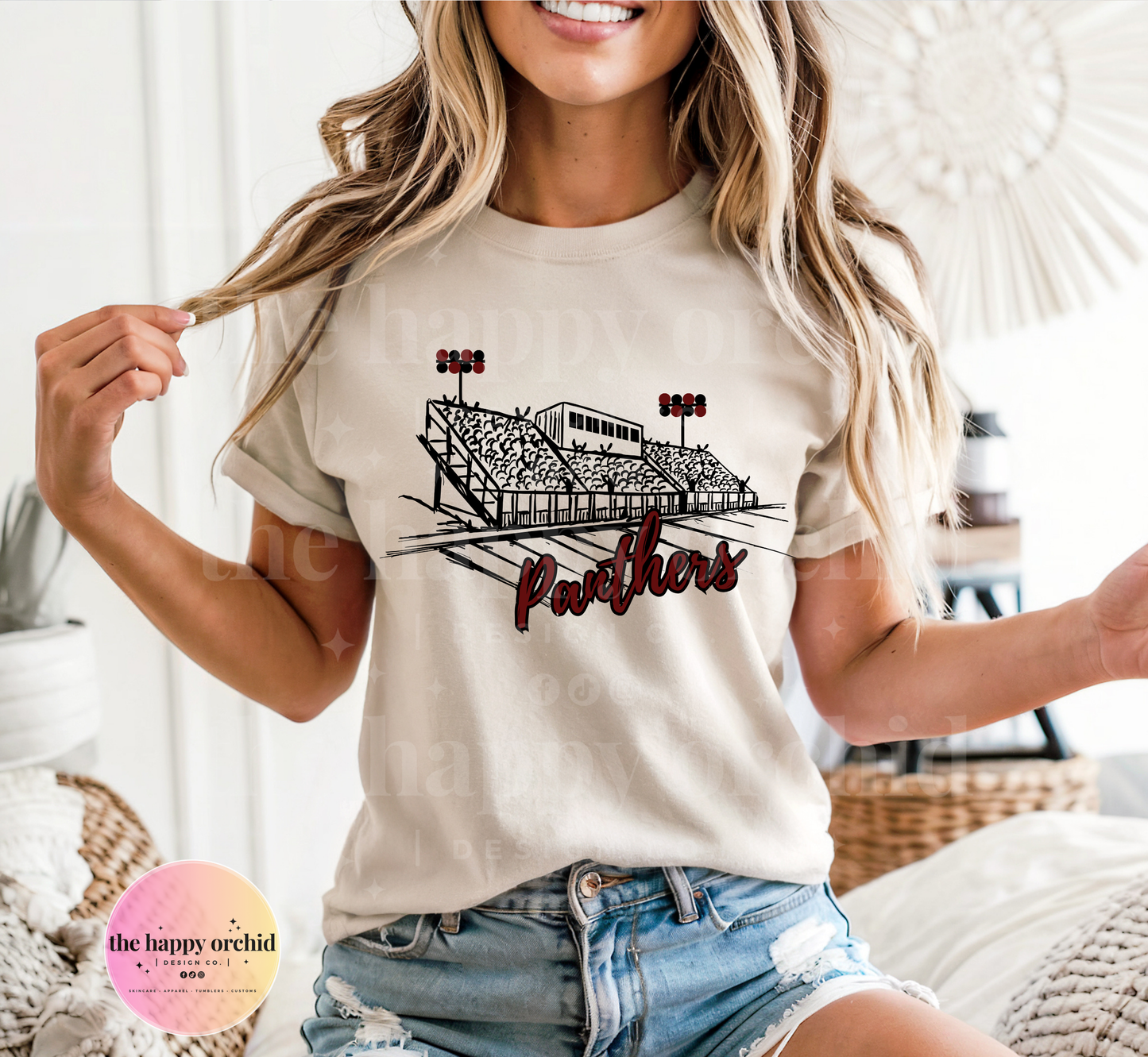 (NEW) SAINT JO PANTHERS Bleachers Top