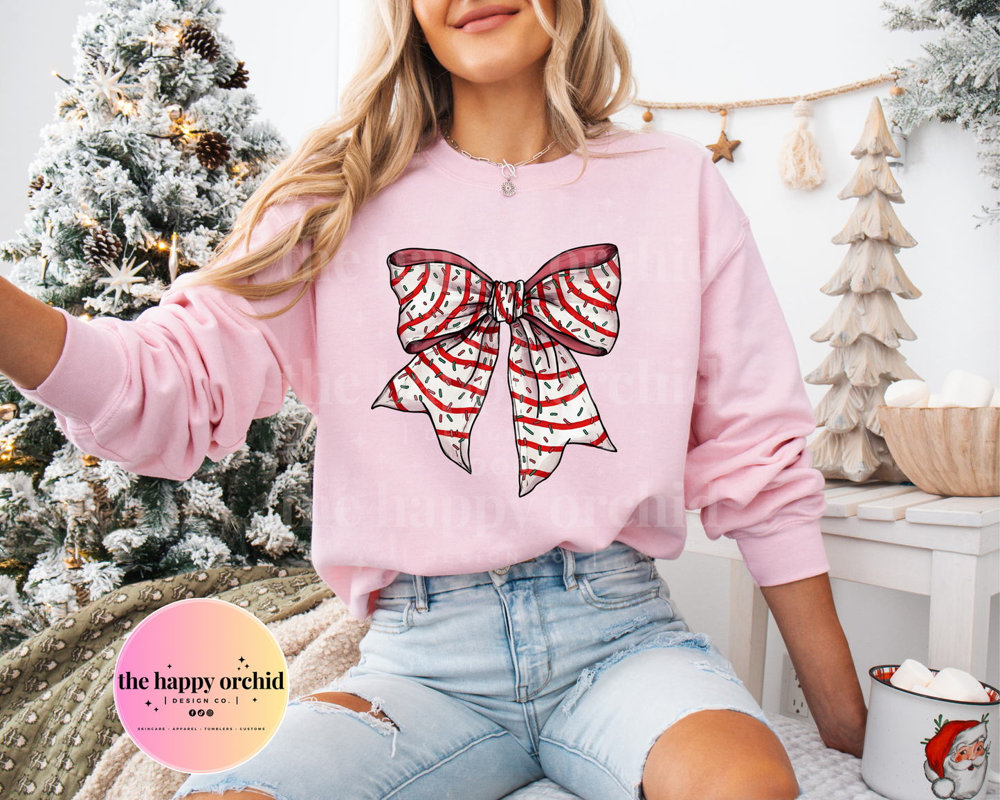 CHRISTMAS BOW Top