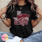 NEW CALLISBURG WILDCATS GLITTER State tee