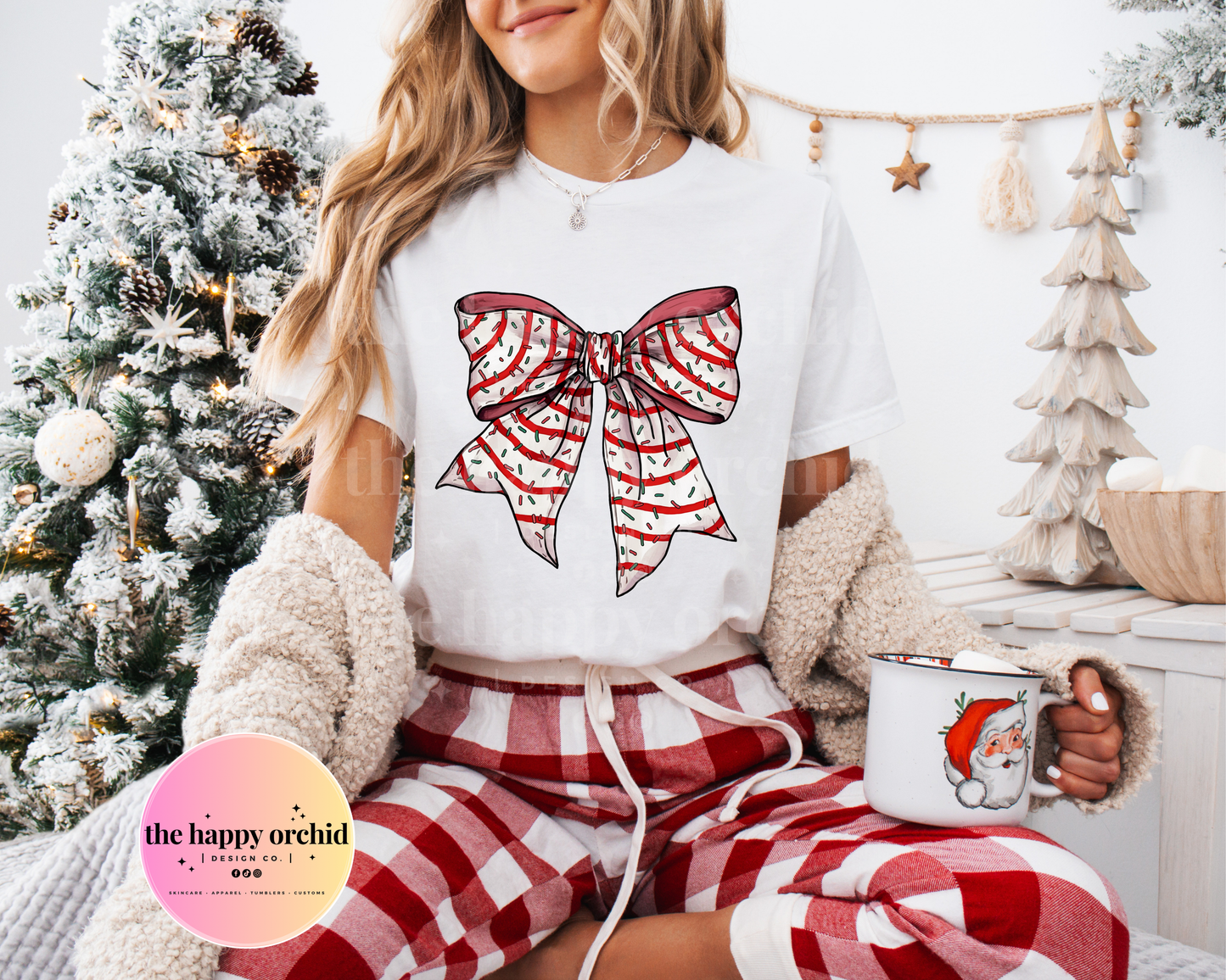 CHRISTMAS BOW Top