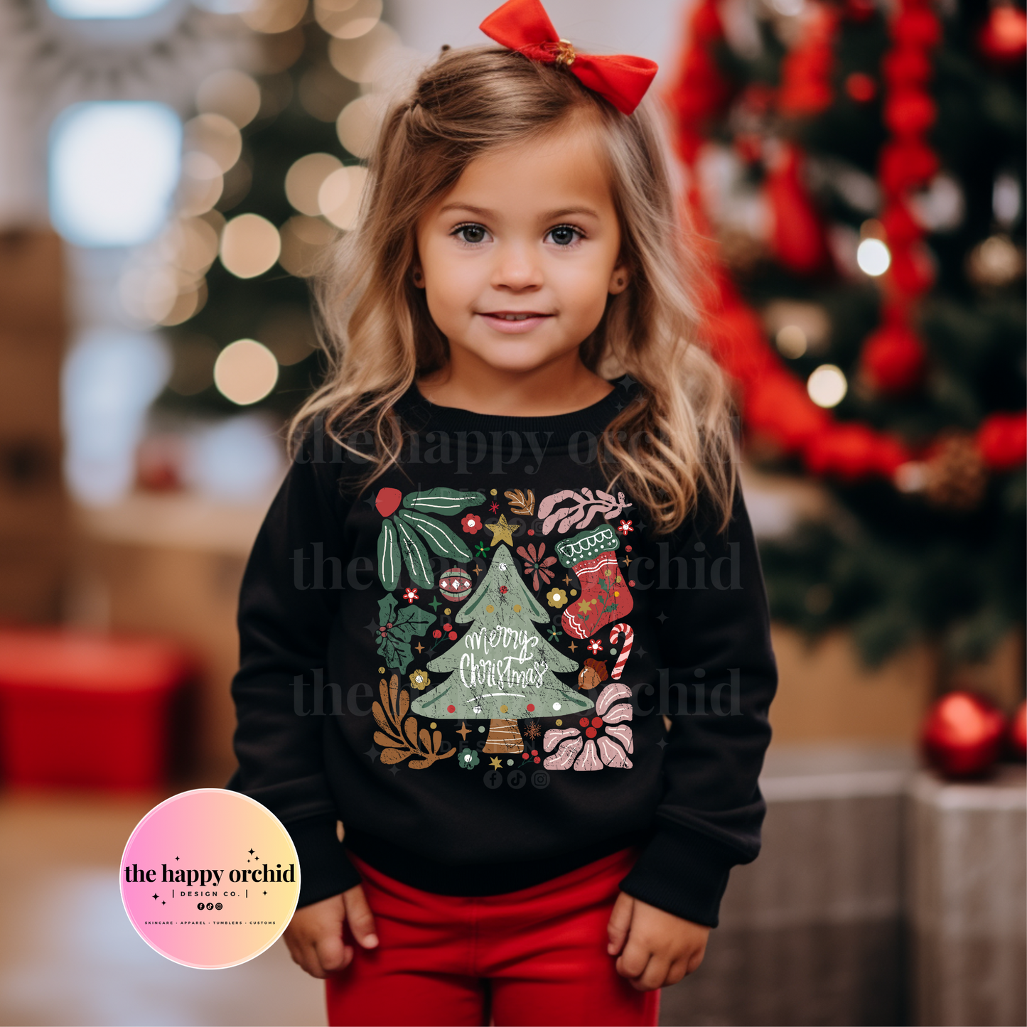 Youth BOHO CHRISTMAS Top