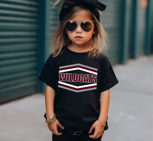 Youth WILDCATS Arrow Block Top