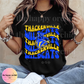 THACKERVILLE WILDCATS Retro Wave Top