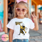 (NEW) Youth HORNETS MASCOT Faux Glitter Top