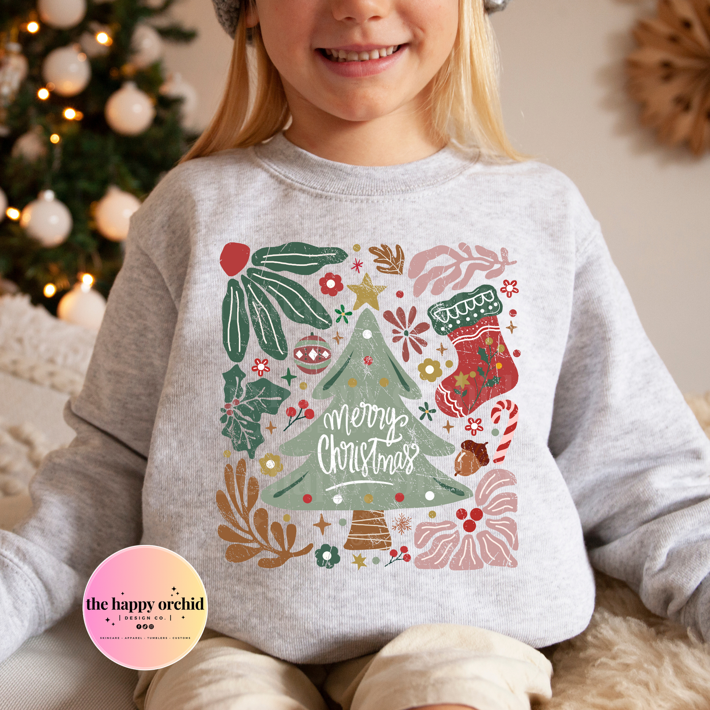 Youth BOHO CHRISTMAS Top