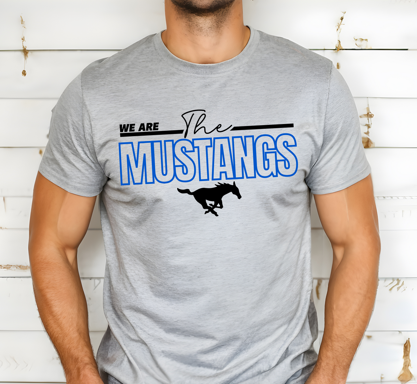 WE ARE THE MUSTANGS tee