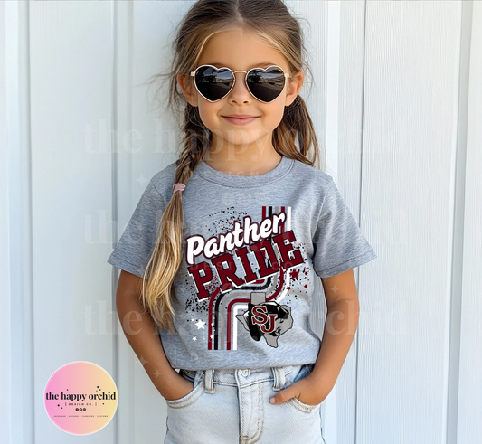 (NEW) Youth PANTHER PRIDE Top