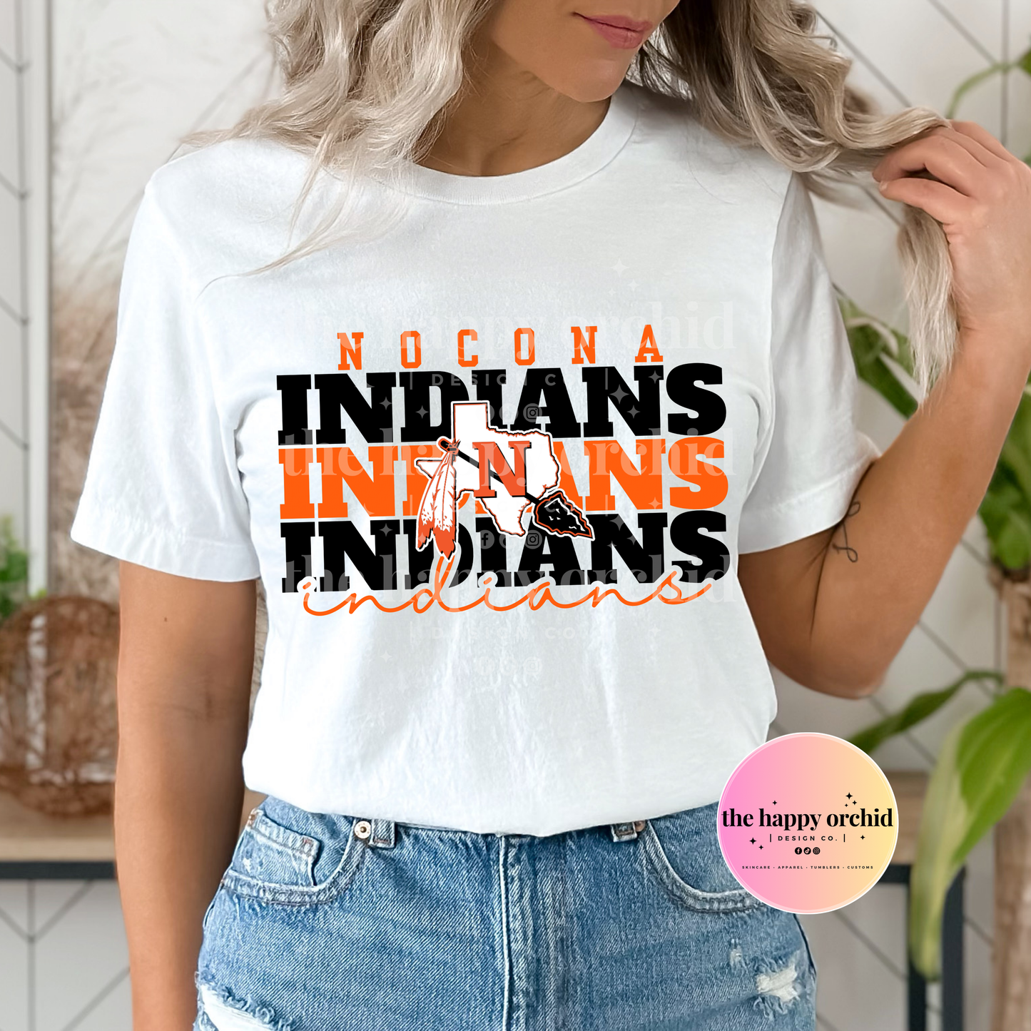 NOCONA INDIANS Stacked tee