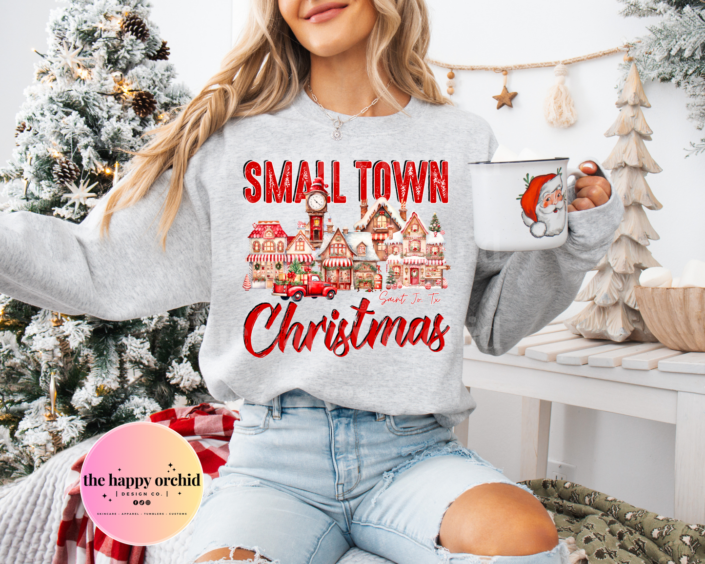 SAINT JO TX SMALL TOWN CHRISTMAS Top