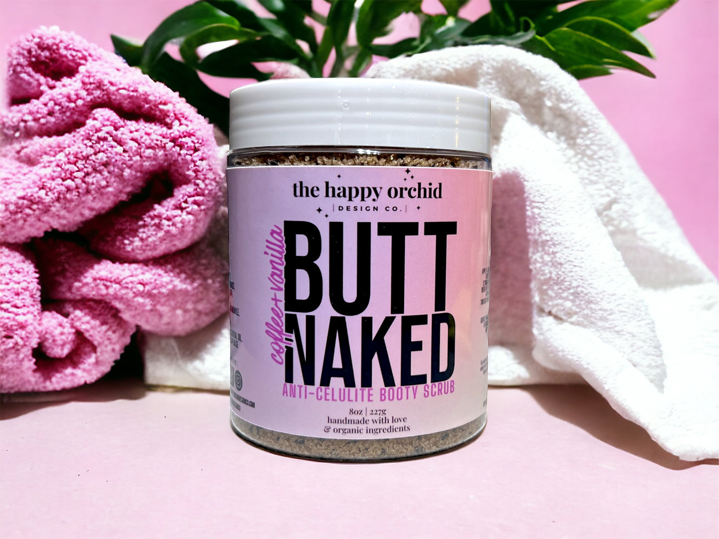 BUTT NAKED Anti-Cellulite Booty Scrub