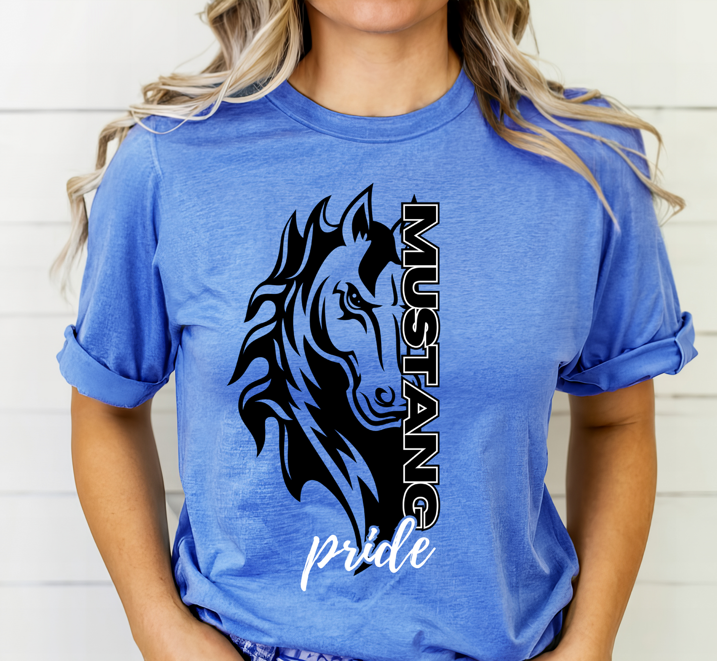 MUSTANG PRIDE Mascot tee