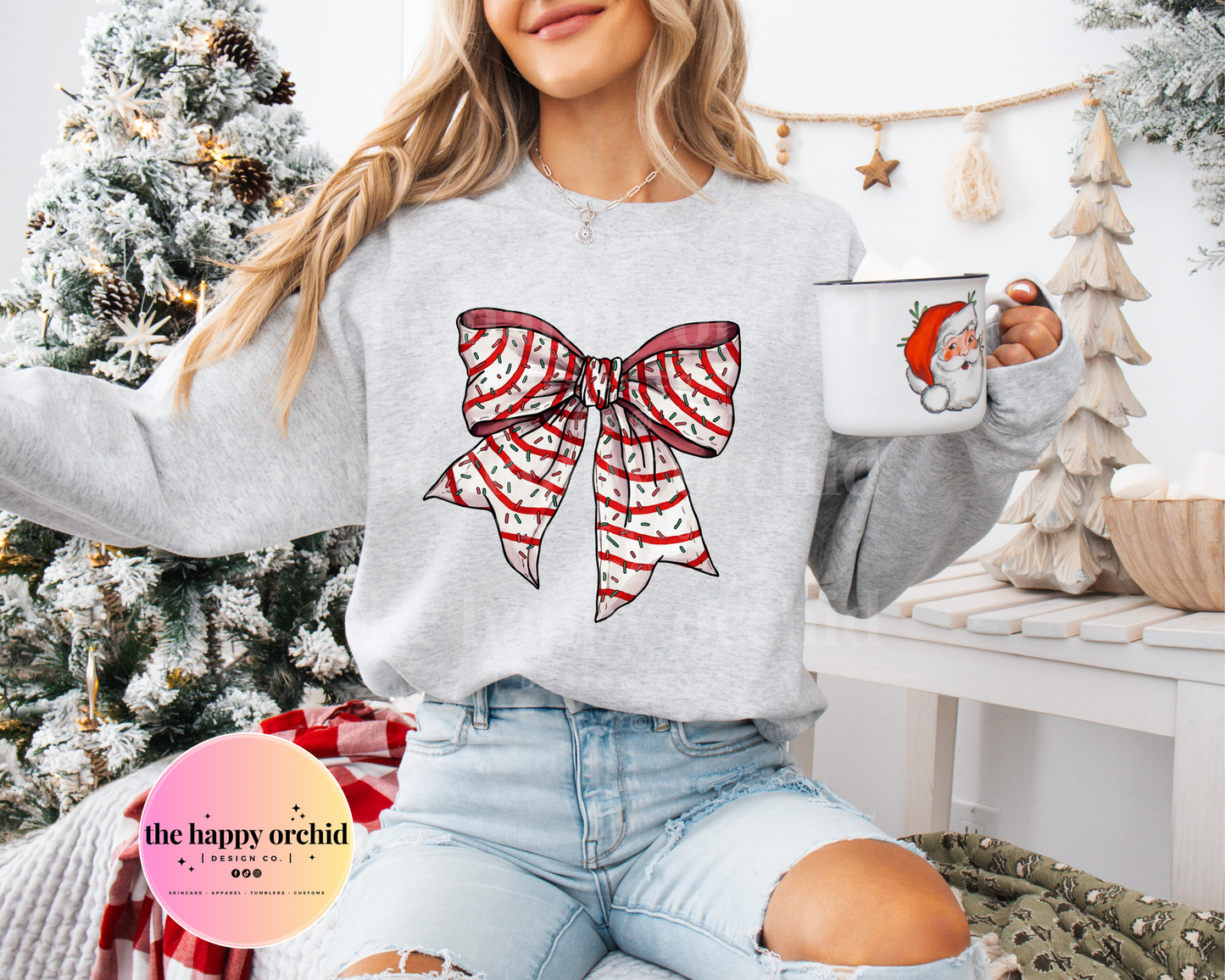 CHRISTMAS BOW Top