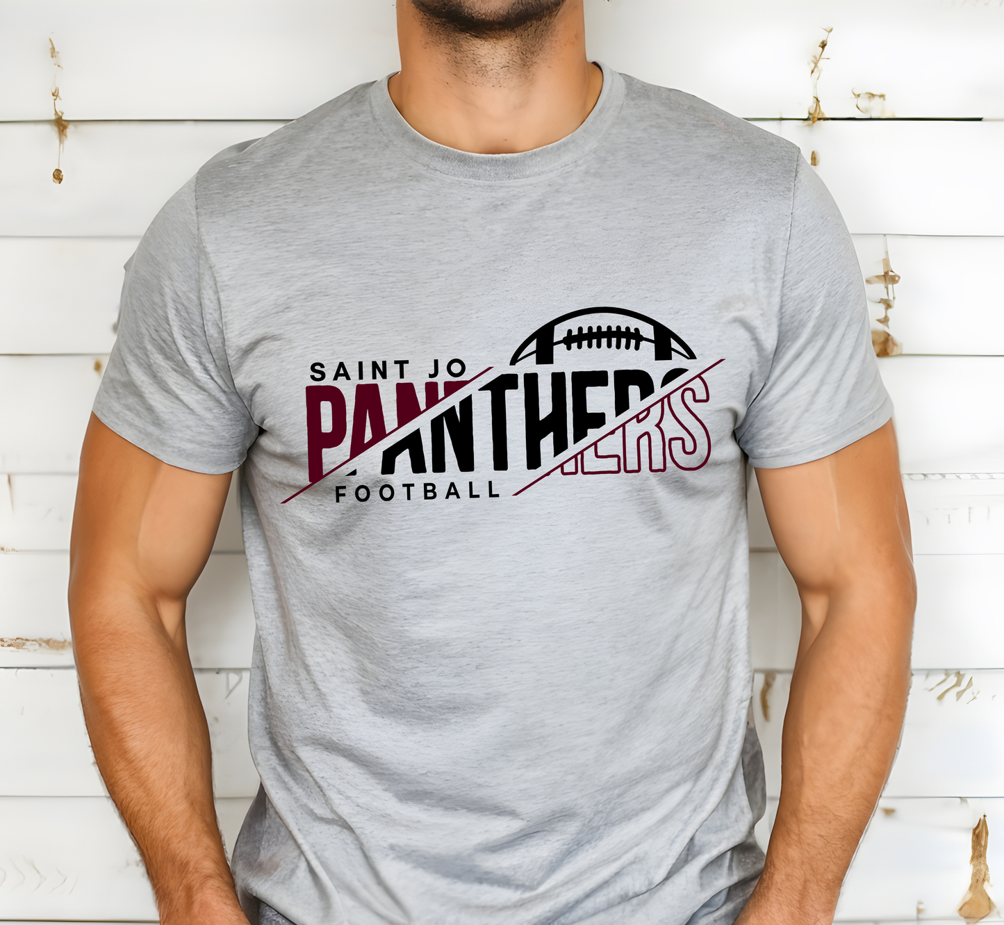 SAINT JO PANTHERS FOOTBALL tee