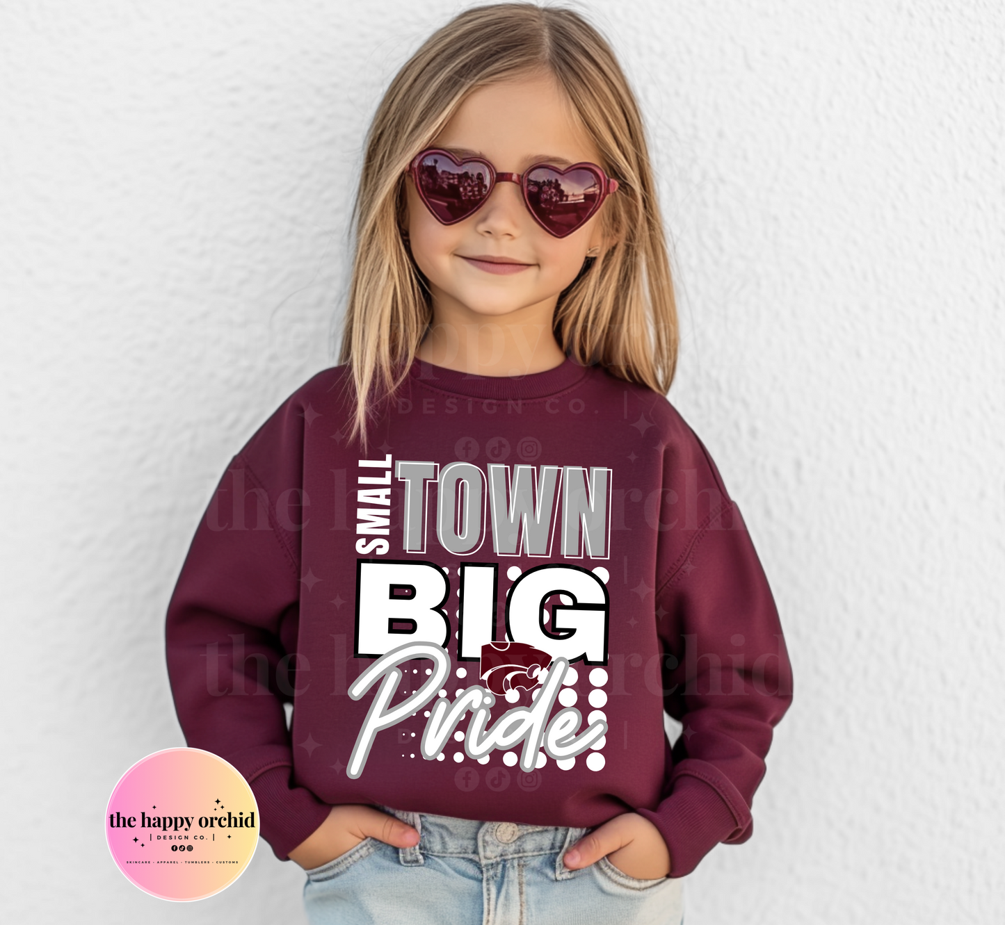 NEW Youth Small Town Big Pride Top