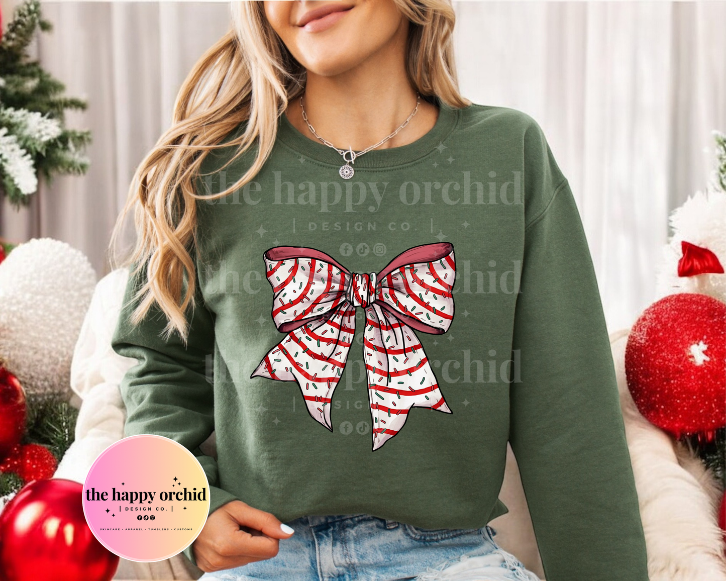 CHRISTMAS BOW Top