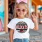 Youth WILDCATS Faux Glitter Top