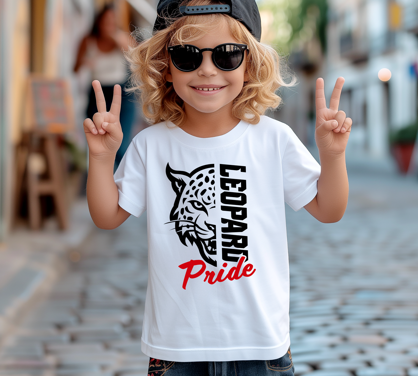 Youth LEOPARD PRIDE Top