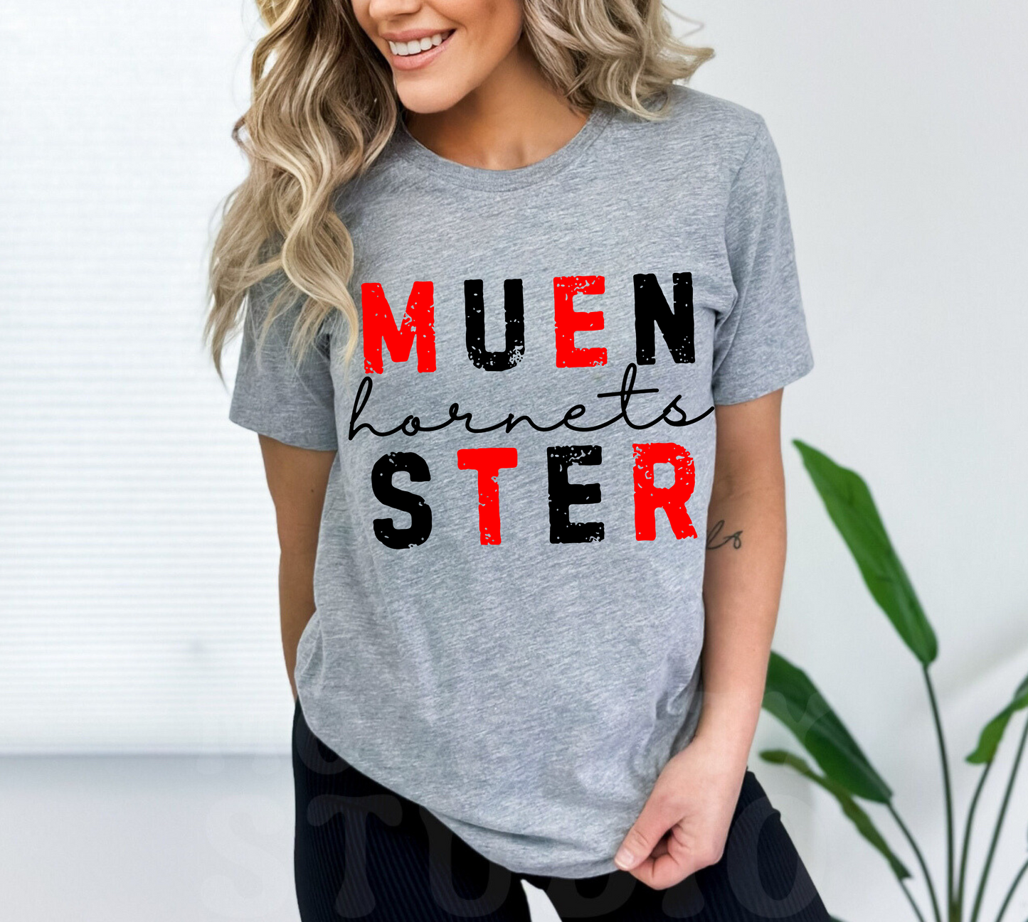 MUENSTER HORNETS tee