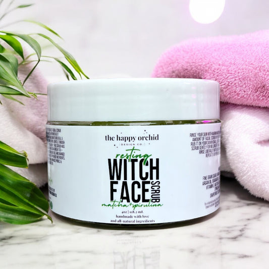 RESTING WITCH FACE | FACIAL SCRUB