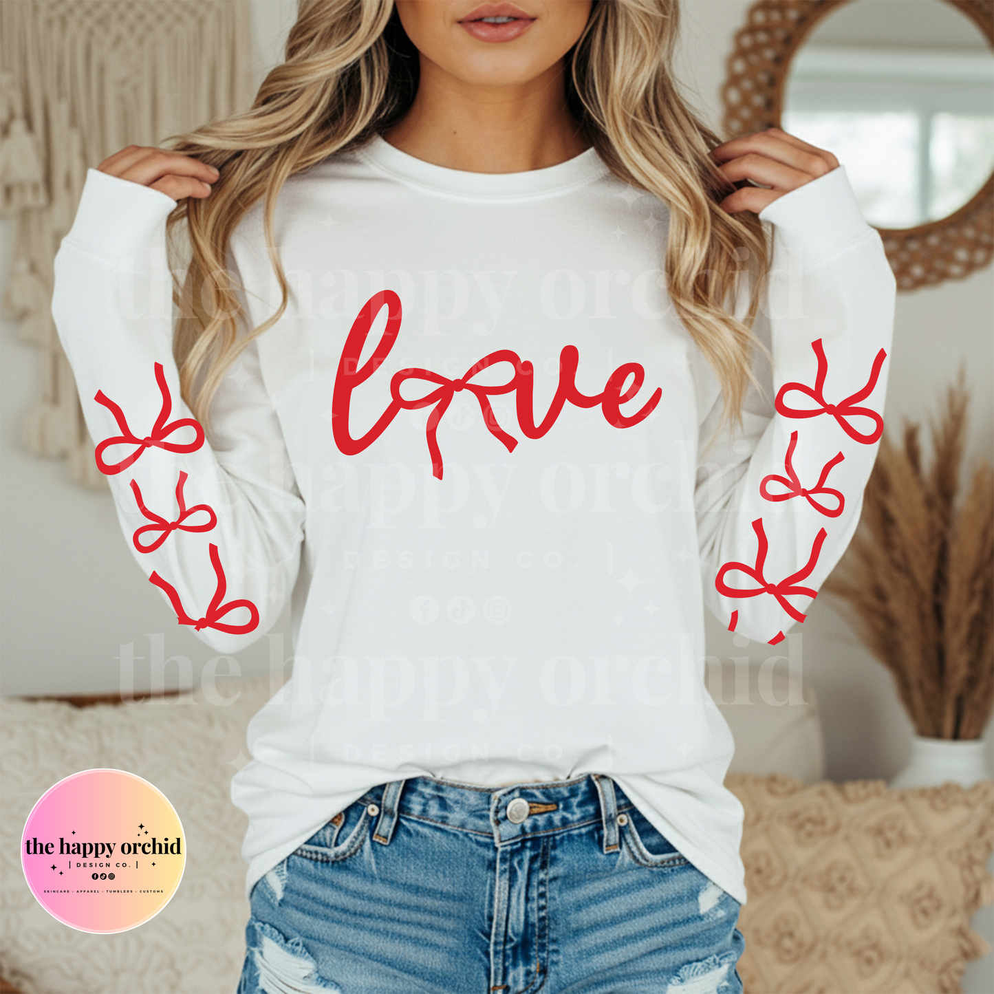 (NEW) LOVE BOWS Valentine’s Top