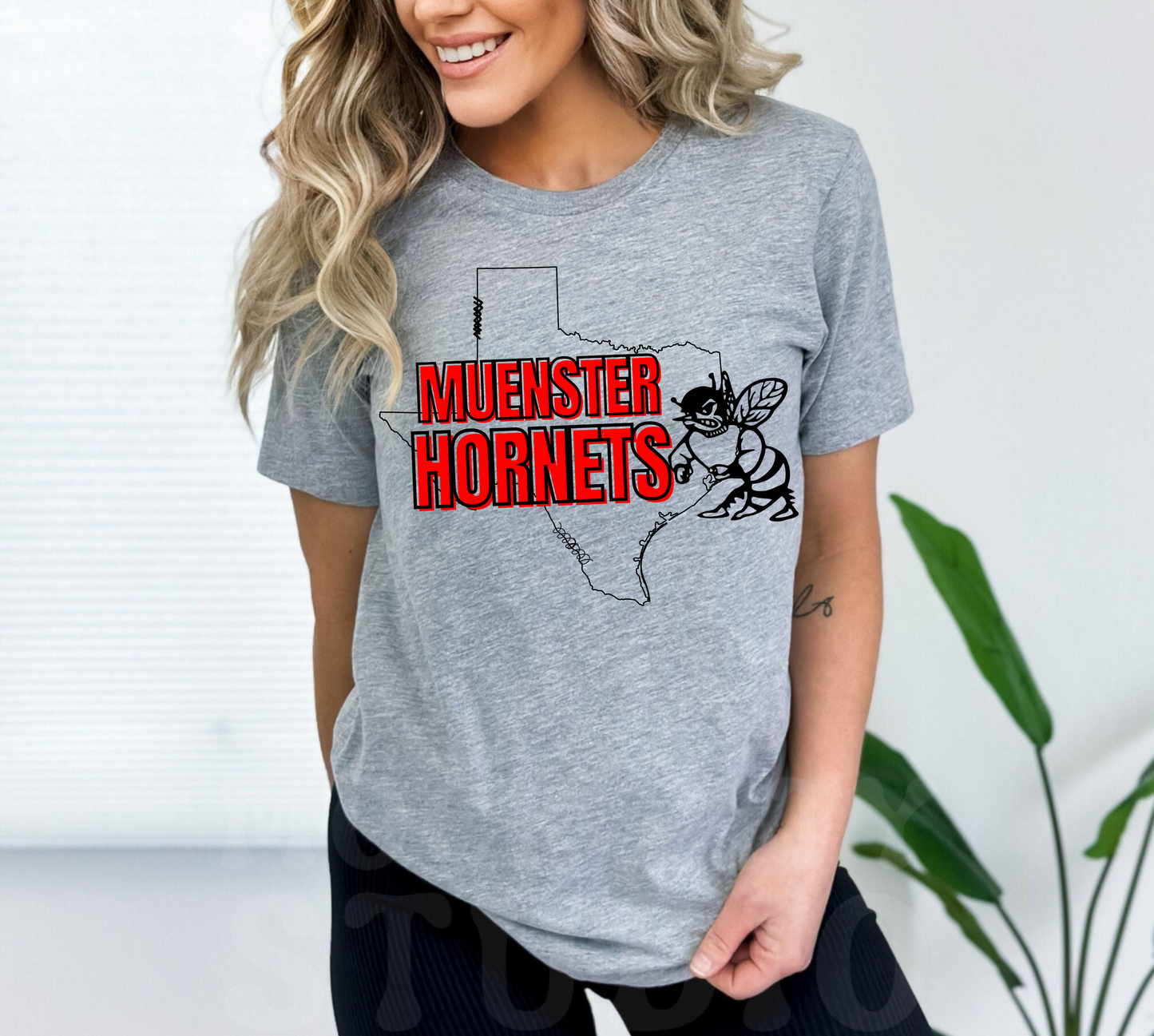 VINTAGE MUENSTER HORNETS tee