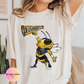 (NEW) HORNETS MASCOT Faux Glitter Top