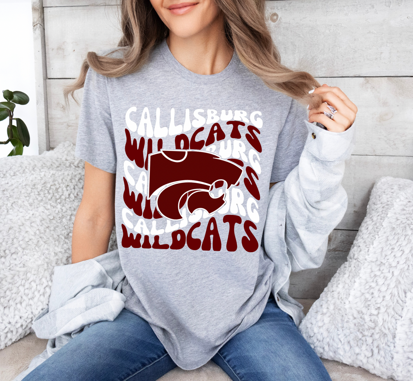 WILDCATS RETRO WAVE tee