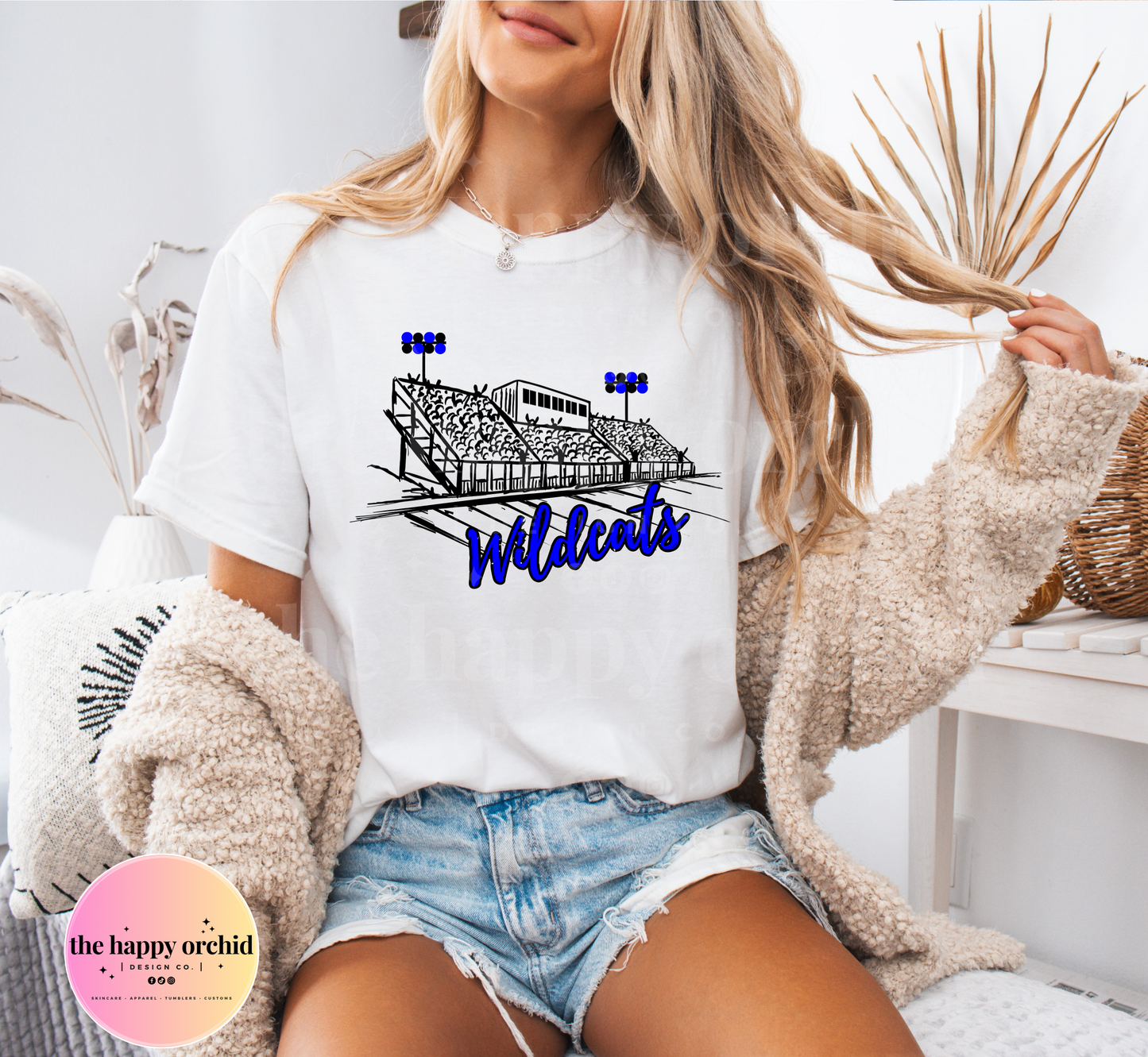 THACKERVILLE WILDCATS Bleachers Top