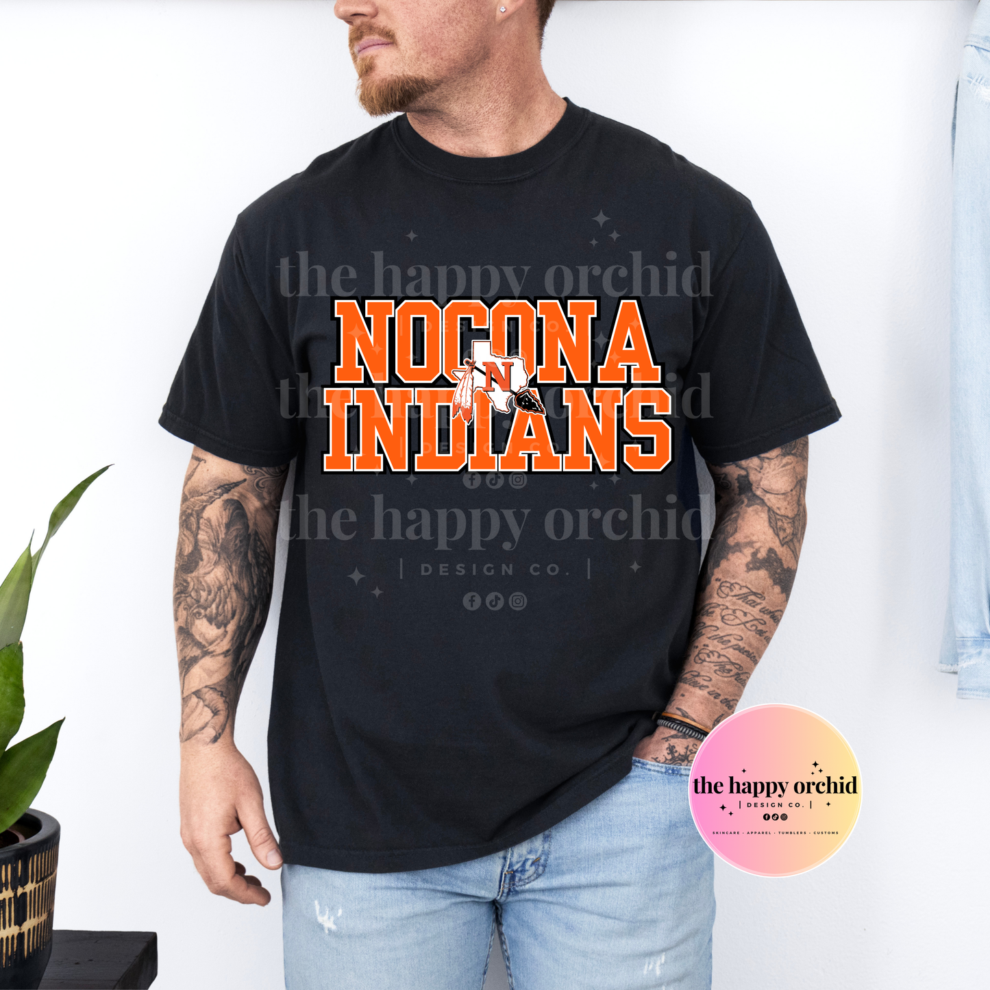 NOCONA INDIANS LOGO Top