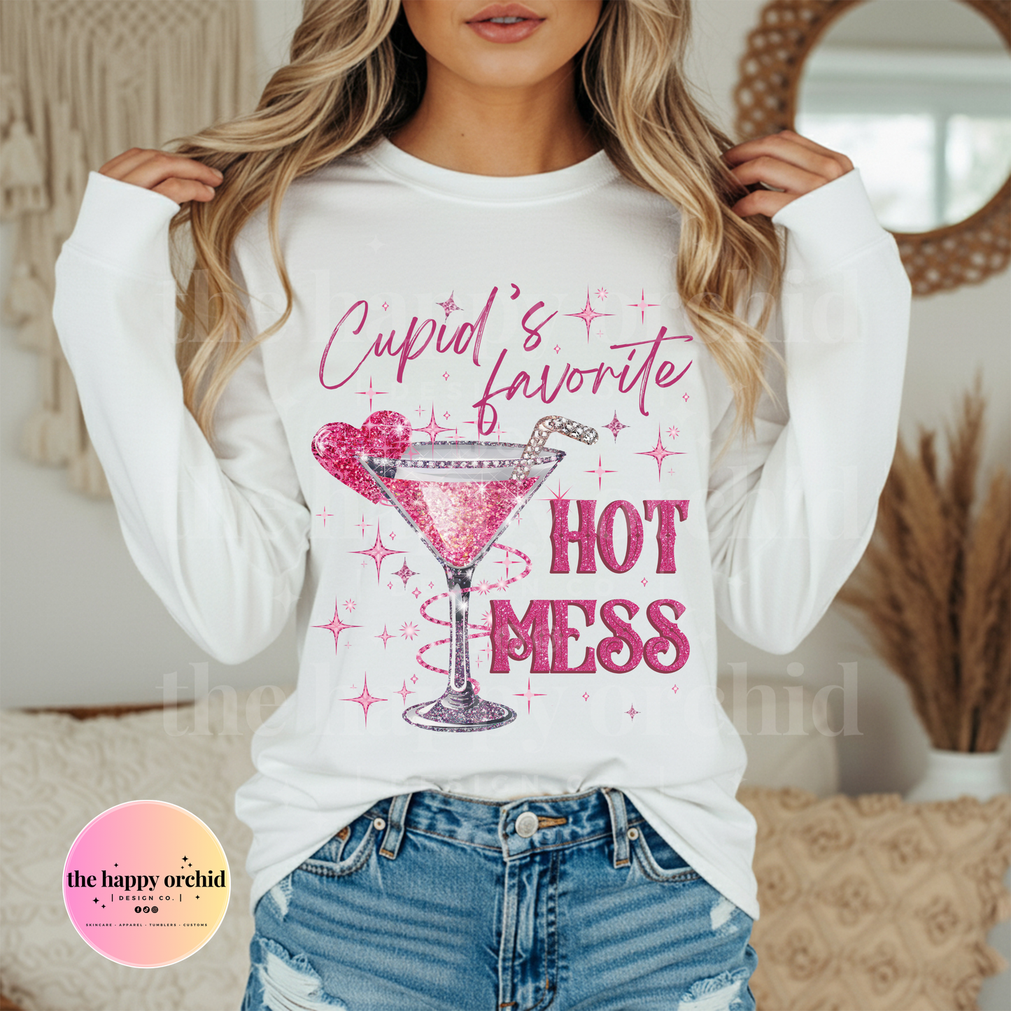 (NEW) CUPID’S FAVORITE HOT MESS Valentine’s Top