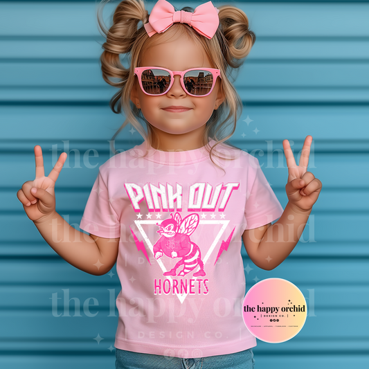 PINK OUT HORNETS Top