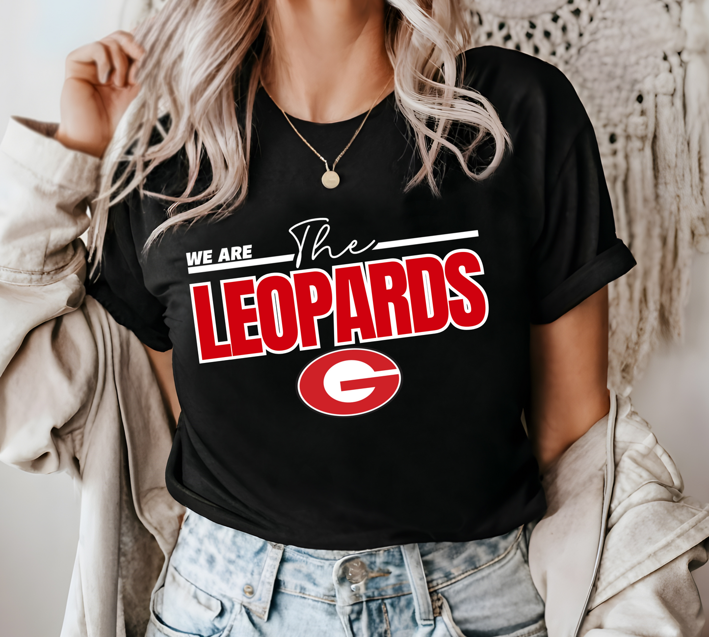 WE ARE THE LEOPARDS tee