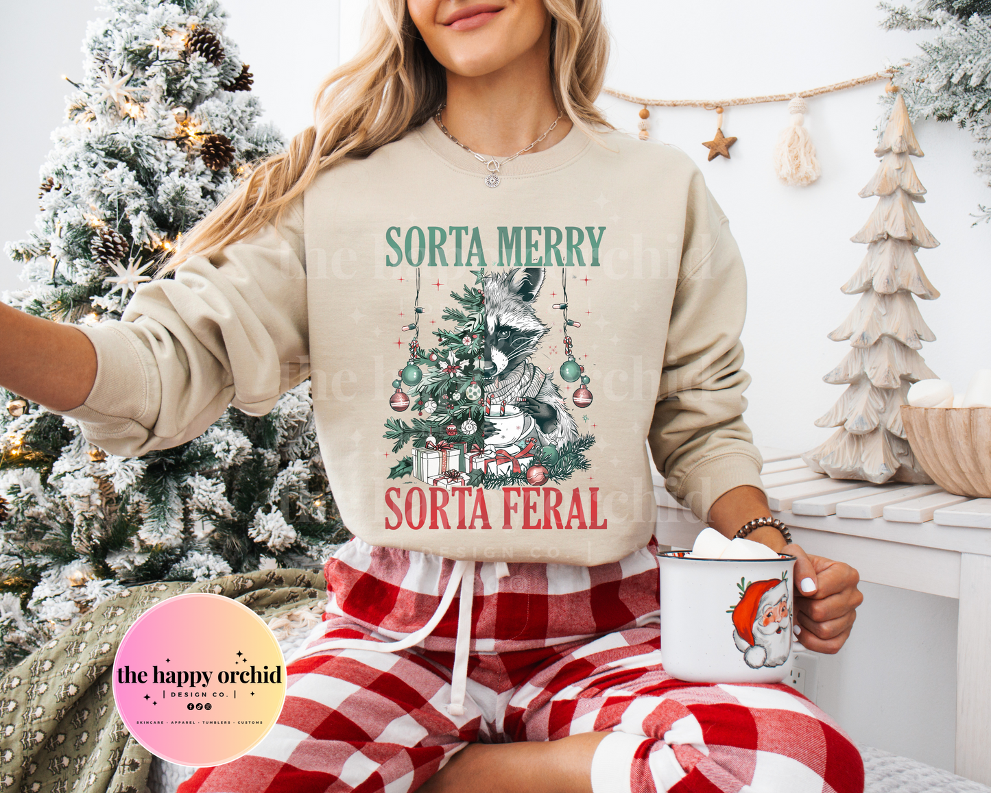 SORTA MERRY SORTA FERAL Top