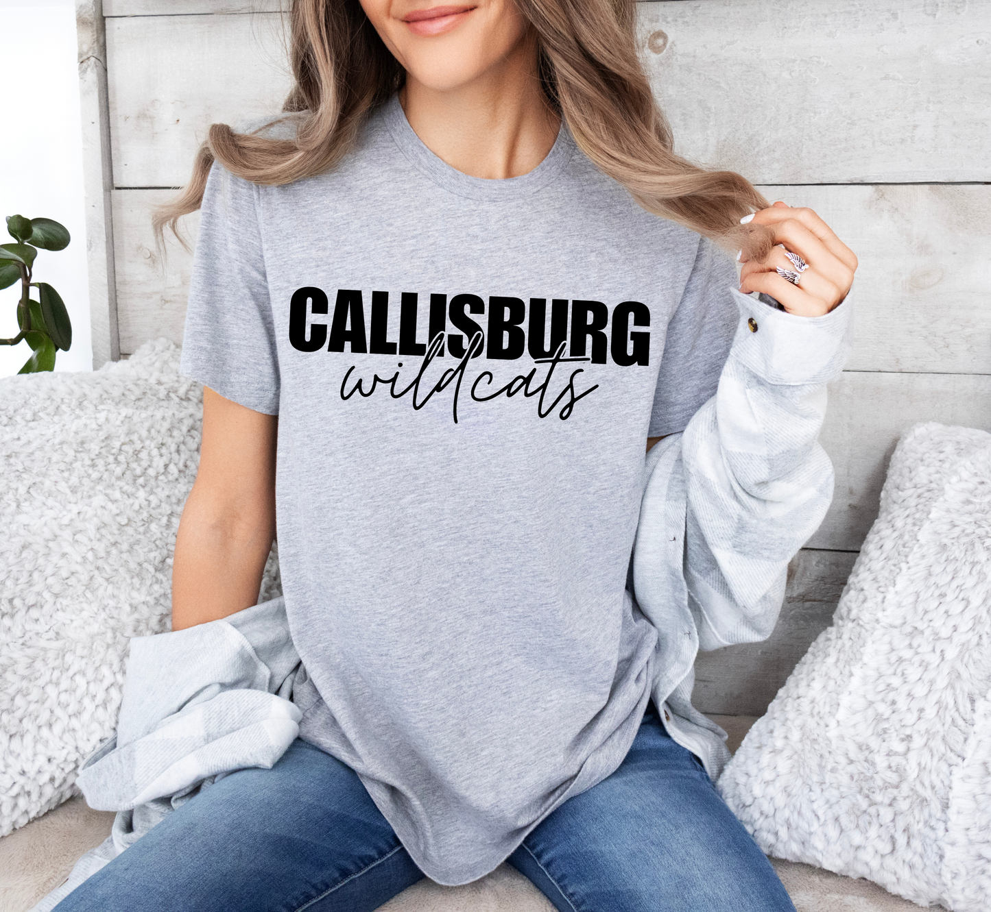 CALLISBURG WILDCATS tee