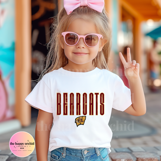 (NEW) Youth BEARCATS Logo Top