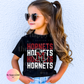 (NEW) Youth DISTRESSED HORNETS Top