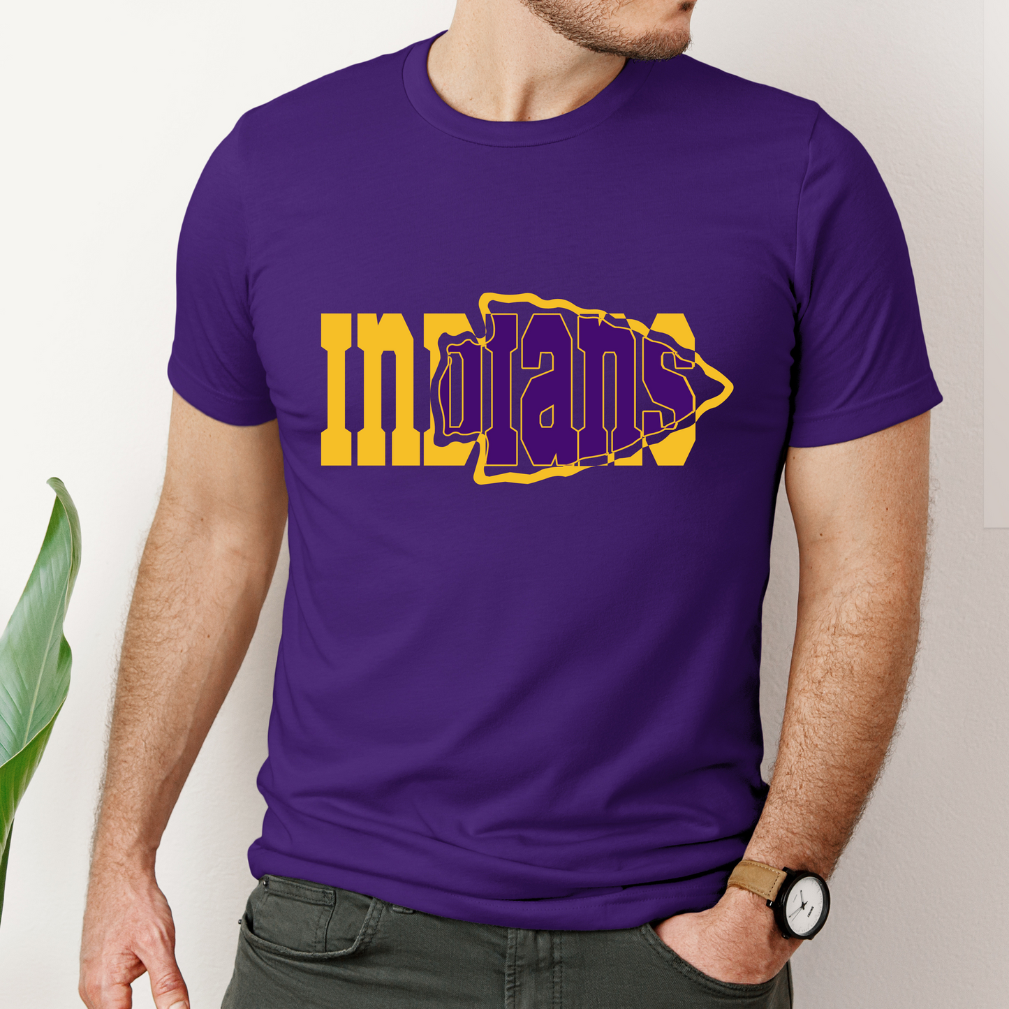 INDIANS Arrowhead tee