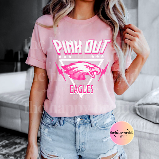 PINK OUT EAGLES Top