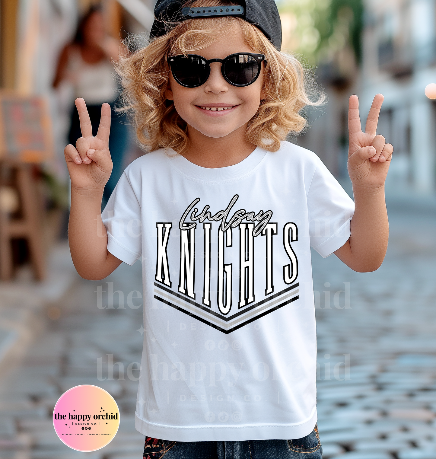 (NEW) Youth LINDSAY KNIGHTS Top