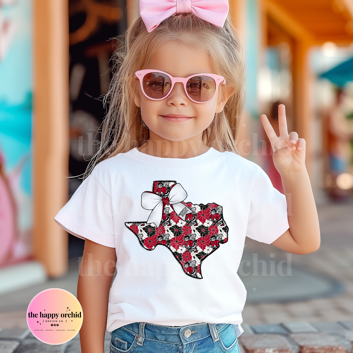 (NEW) Youth MUENSTER HORNETS State Bow Top